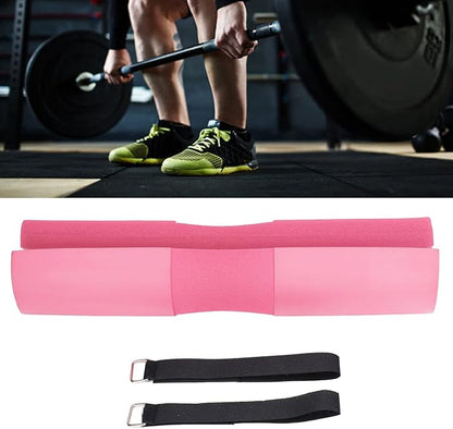 Barbell Pad Neck Shoulder Protective Pad, Squat Pad Foam Rubber, 17.1 Inch Length - Comfortable Weight Distribution, Easy Slide Design, Ideal for Squats Lunges Hip Thrusts