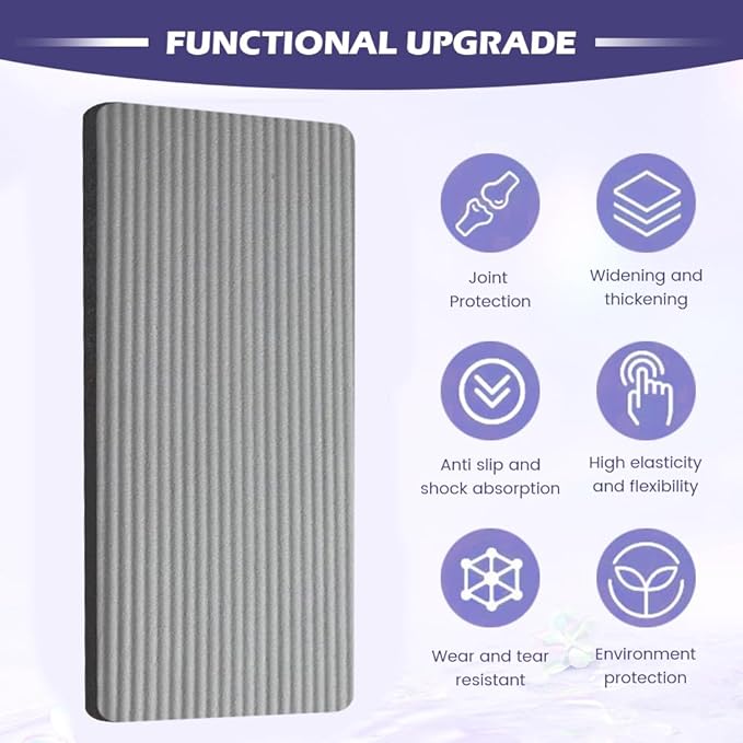Yoga Knee Pad, Exercise Fitness Yoga Knee Pad Cushion, Foam Floor Pilates Non-Slip Cushions Wrist Elbow Pad Sports Mat for Pilates, Pray, Exercises