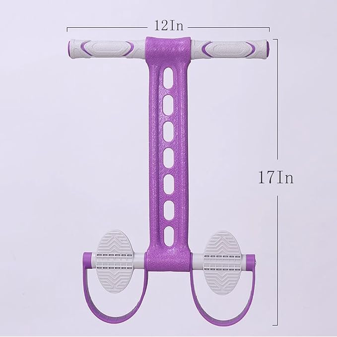 Pedal Resistance Band, Multifunction Tension Rope Workout Equipment, Sit-up Exercise at Home Gym Natural Latex Tension Rope Fitness Equipment, for Abdomen/Arm/Leg Stretching Slimming Training