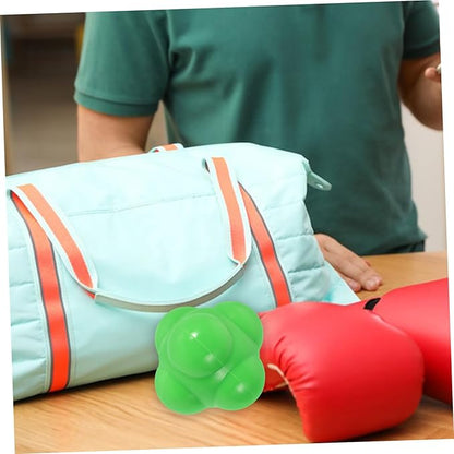 Happyyami Silicone Agility for Fitness Training Speed Coordination and Reaction Skills Portable Hexagonal Shape for Hand-Eye Coordination Drills and Bouncy Design