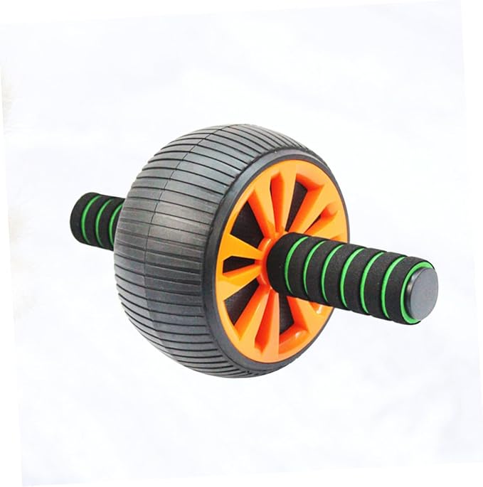 Abdominal Exercise Roller Non-slip Silent Core Trainer Ab Wheel for Home Gym Fitness Workout Abdominal Muscle Training Tool