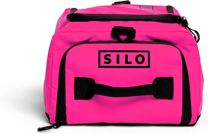 SILO Crew Drop One 26L Ultramarathon Bag - Organize Gear Efficiently for Training Racing Work, Travel - Optimized Storage: Pockets/Compartments for Easy Access Athletes Marathon Fitness Bright Pink
