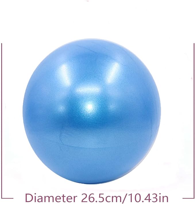 Small Exercise Ball 9 inch Pilates Ball Mini Yoga Ball Anti Burst Balance Physical Therapy Balls