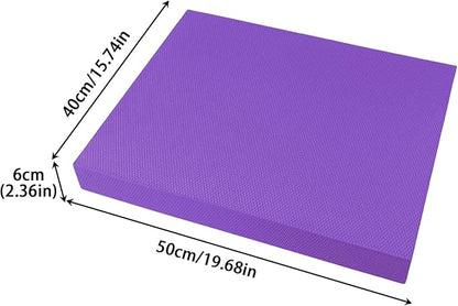 Exercise Balance Pad, Stability Trainer Pads, Non-Slip Cushioned Mat & Knee Pad, Balance Exercise Pads Cushion For For Fitness And Stability Training, Yoga, Pilates, Meditation And Fitness