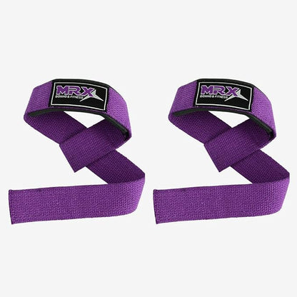 MRX Weight Lifting Bar Strap for Gym Workout Training Bodybuilding Deadlift Padded Straps Men/Women