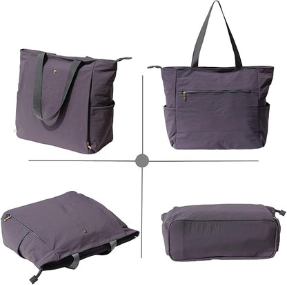 ESVAN Yoga Mat Bag Yoga Tote Carrier Shoulder Bag Carryall Tote for Office,Yoga,Pilates,Travel,Beach and Gym