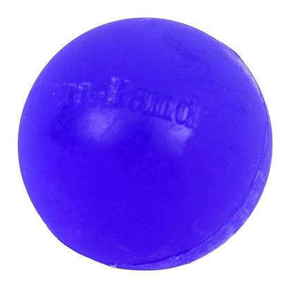 THERABAND Hand Exerciser, Stress Ball For Hand, Wrist, Finger, Forearm, Grip Strengthening & Therapy, Squeeze Ball to Increase Hand Flexibility & Relieve Joint Pain, Blue, Firm