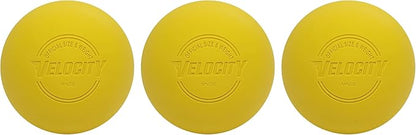 Velocity Lacrosse Balls - 1, 2, 3, 6, 12, 18, 24, 36, 60 and 120 Packs - for Practice, Official NFHS and College Approved Size