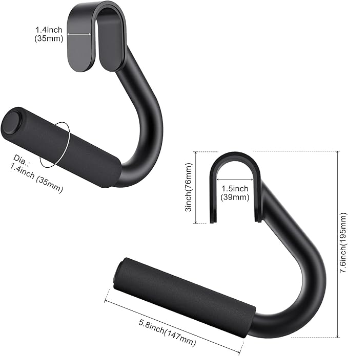 Kipika 32" Ceiling Mounted Pull Up Bar - Heavy Duty, Highly Adjustable, Multifunctional Chin Up Bar - Home Gym System with Punching Bag Hanger and Resistance Bands Training