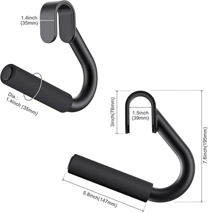 Kipika 32" Ceiling Mounted Pull Up Bar - Heavy Duty, Highly Adjustable, Multifunctional Chin Up Bar - Home Gym System with Punching Bag Hanger and Resistance Bands Training