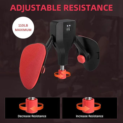 Thigh Master Exercise Equipment for Women & Men – Inner Thigh Exerciser, Leg, Arm & Chest Workout Machine, Compact Fitness Equipment for Home Gym, Portable Body Toning Resistance Trainer
