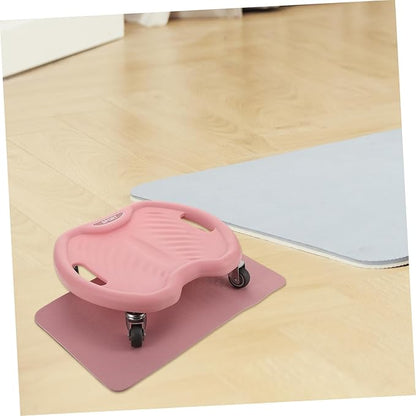 Milisten Ab Roller for Core Strength Training Wheel Stability Abdominal Exercise Machine for Home Fitness Sliding Plate Design for Targeted Workouts for Beginners Advanced Users