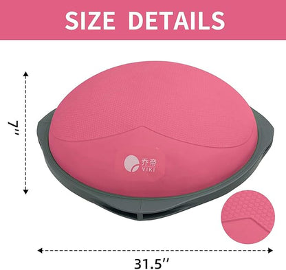 Half yoga ball, stable ball for fitness, core stability training for family fitness exercise, skid equipment for training， exercise equipment