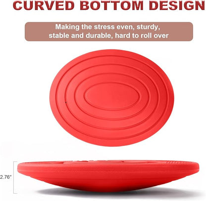 Kids Maze Balance Board - Wobble Trainer for Ski Surf Snowboard, Non-Slip Sensory Rocker Ages 3-12, Core Therapy & Skate Prep
