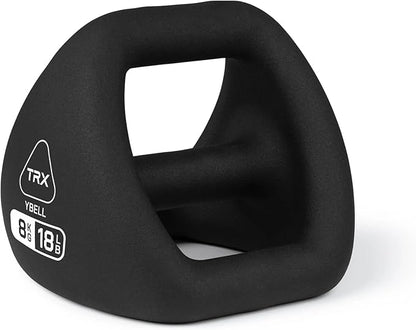 TRX YBell Neo Series 3-in-1 Kettlebell, Dumbbell and Push Up Bar Workout Equipment | Commercial Grade Neoprene Coated Surface | Perfect for Strength Training & Conditioning Workouts