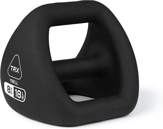 TRX YBell Neo Series 3-in-1 Kettlebell, Dumbbell and Push Up Bar Workout Equipment | Commercial Grade Neoprene Coated Surface | Perfect for Strength Training & Conditioning Workouts