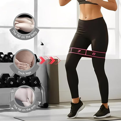 2027 New Fitness Resistance Band for Stretching and Yoga, Numbered Stretch Resistance Strap with Clear Sections, Adjustable Elastic Band for Yoga, Pilates & Full Body Stretching