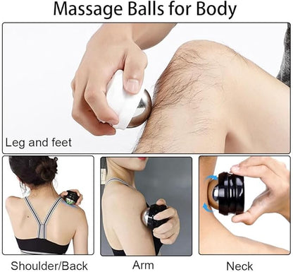 Cold Massage Roller Ball - Gifts for Boyfriend Him Men Women, Stays Cold for 6 Hours, Muscle Recovery Tools,Personal Care Massage Essentials,Rapidly Relieve Muscle Pain and Tension