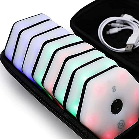 TsoLay Training Speed Agility Training Lights, Smart APP Control Gym Fitness Sports Training Reaction Lights with 6 Light Colors and 270 Degree Wide Angle, Exercises Accessories Lights for All Ages