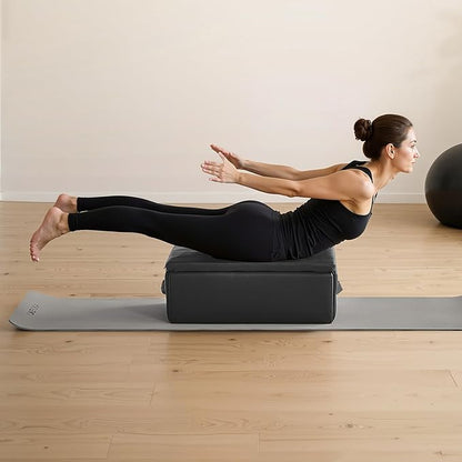 VEVOR Pilates Reformer Accessories for Home Gym, Include Reformer Box/Chair/Spine Corrector/Wall Mounted Machine/Jump Board/Foldable & Dual Resistance Springs