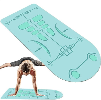 Exercise Equipment Mat - Extra Long Yoga Mat Non-Slip 5.25x2.3ft | Men And Women Exercising Mat, Sound Insulation Knee Joint Protector Pad For Ab Roller Wheel And Workout Accessories