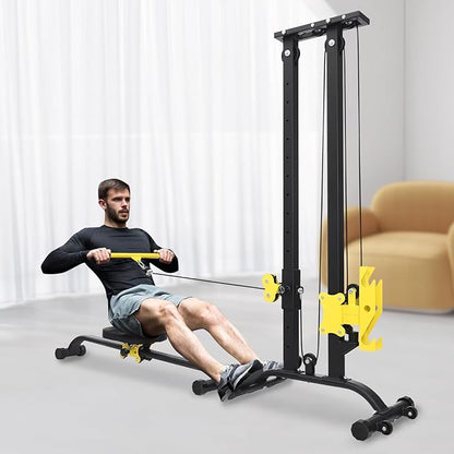 Multifunctional Fitness Rack,Small Strength Training Fitness Equipment,Adjustable Height Fitness Rack,Folding Structure Home Gym Strength Training Fitness Equipment