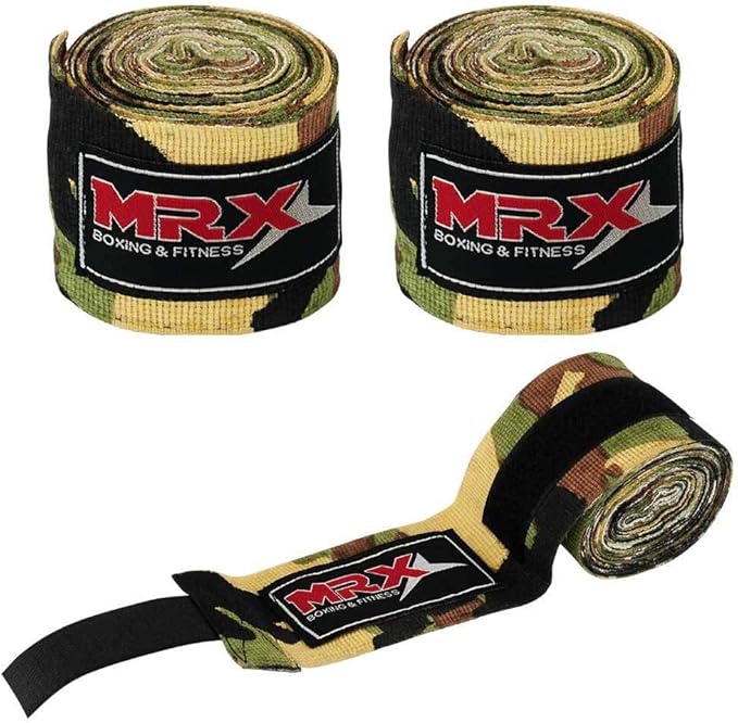 MRX BOXING & FITNESS Boxing Hand Wraps 100% Cotton Multi Colors Great for MMA Boxing Muay Thai Kick Boxing Training 118, 160, 180 Length