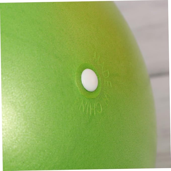 2pcs Anti-Burst Yoga Ball Thickened Mini Balancing Pilates Ball PVC Exercise Stability Trainer for Fitness Gym Home Workout (15-35cm Random Size, Orange+Green)