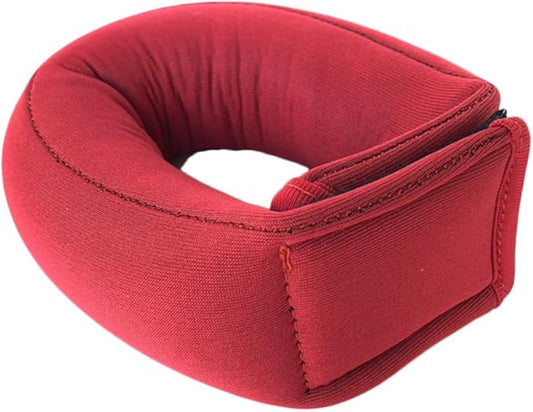 Kisangel 1pc Adjustable Weight-bearing Sandbags Wrist Guard Soft Breathable Sports Fitness Wristband for Women for Running and Workout Comfortable Red Wrist Support Band