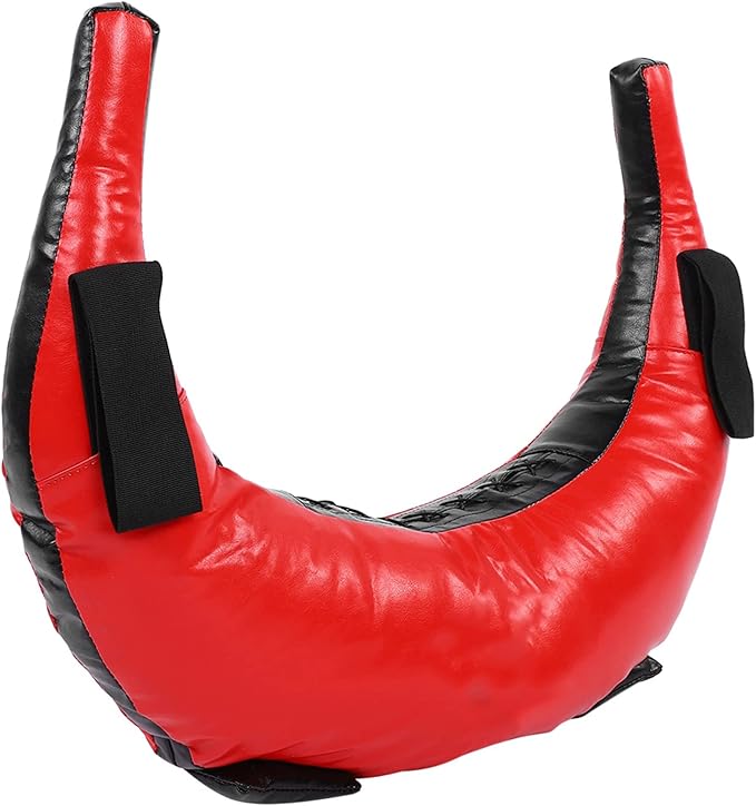5-25kg Adjustable Fitness Power Bag, Freeweight Training Sandbag for Boxing and Full Body Workout, Durable PU Power Sandbag with Multiple Handles for Home Gym Use