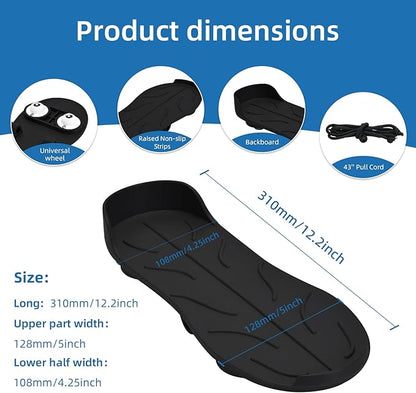 Knee Glider for Replacement, Leg Exerciser and Rehabilitation Device for Hip Replacement, ACL or PCL Surgery - Increase Range of Motion