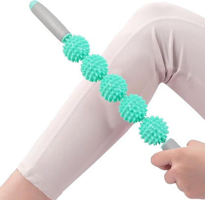 Massage Roller Stick - Hedgehog Roller Stick for Instant Effective Body Massage Tools | Massage Stick Roller for Legs, Body Massage Tools, Deep Tissue Body Roller