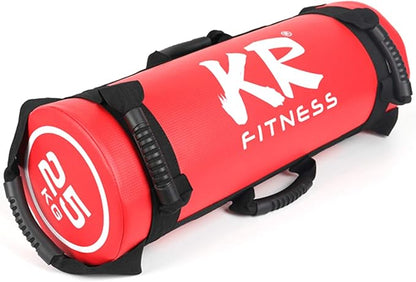 Jianyana 5-30 kg Sandbag Training Filled Weight Sand Power Bag, Weight-Adjustable Fitness Powerbag Sandbag, for Weightlifting, Running, Sports and Powerlifting