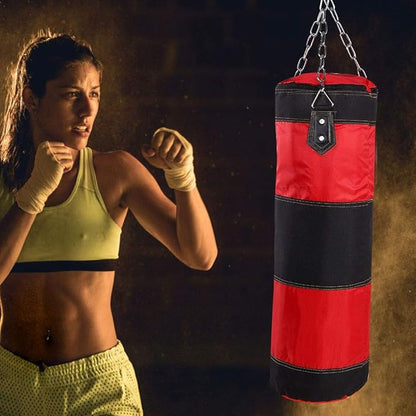 Fitness Sandbags, Boxing Bag Hanging Punching Bag Sports Training Equipment for Kickboxing, Muay Thai, Home Gym Equipment