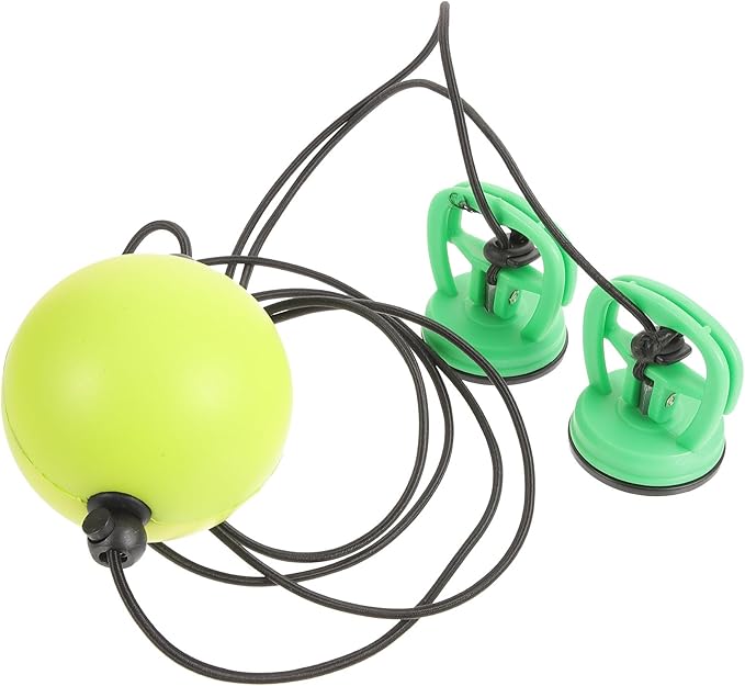 VICASKY Hanging Speed Boxing Ball with Suction Cup 90mm Green Reflex Training Punching Bag Reaction Boxing Speedball and Coordination Training