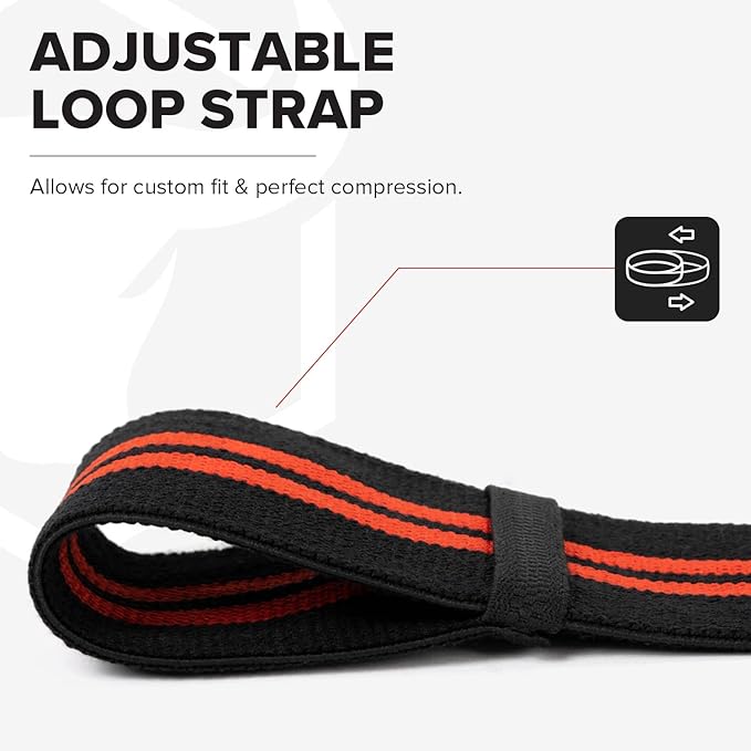 Elbow Wraps for Weightlifting (1 Pair) - 50" Elastic Elbow Braces for Weight Lifting - Elbow Support for Bench Press, Powerlifting, Fitness, & Gym Workout - Gym Elbow Straps Weightlifting - Elbow Compression Strap Brace