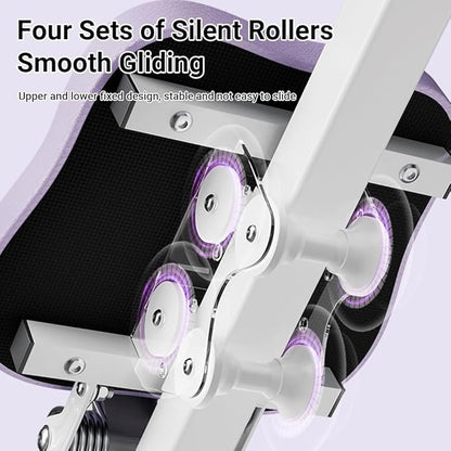 Ab Workout Equipment,Workout Equipment,Home Gym Equipment,Fitness equipment, Foldable, Knee Protection, Pulling the rope,WorkoutFor Stomach Workout,For Women/Men(350LB)