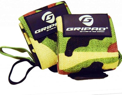 Gripad 12" x 3" Weight Lifting Support Wrist Wraps, Strong Wrist Wraps, 2 Thumb Loops – Great for Weightlifting, Powerlifting, Bodybuilding, Strength & Cross-Training.
