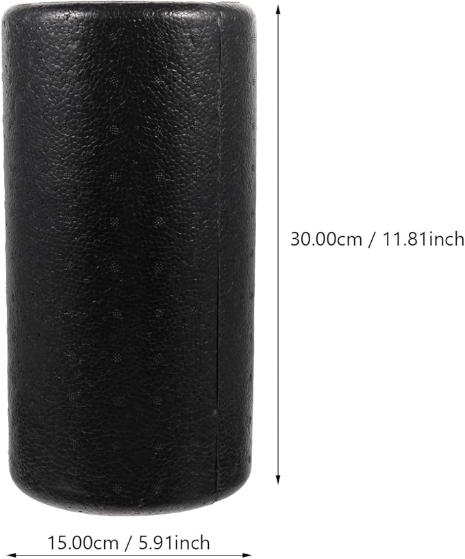 Epp Solid Foam Roller Yoga Massage Stick 15X30Cm High-Density Muscle Roller for Fitness, Leg and Body Massage, Deep Tissue Therapy and Yoga Accessories