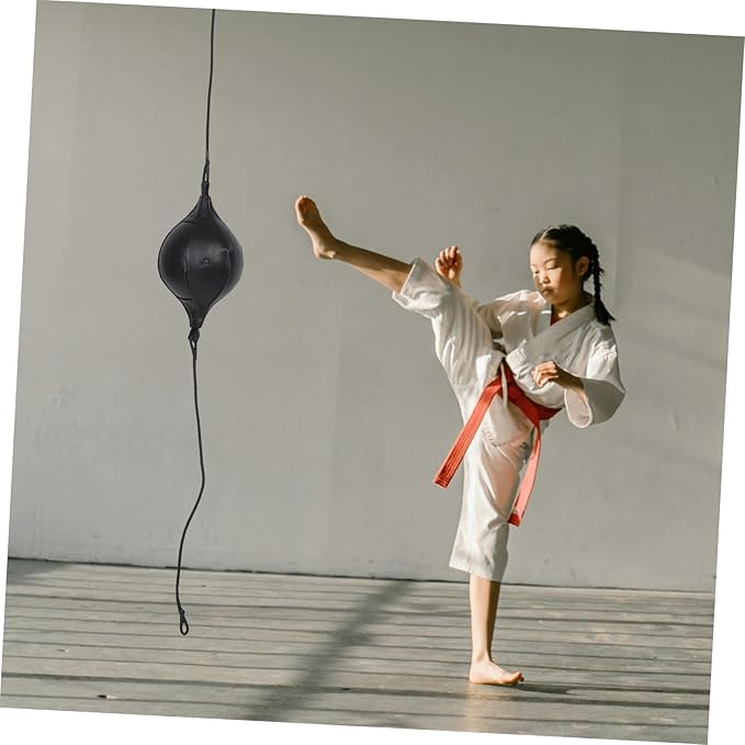 Milisten 1Set Boxing Reaction Ball Durable PU Punching Bag for Speed Training Reflex Enhancement and Coordination Improvement for Martial Arts and Home Workouts