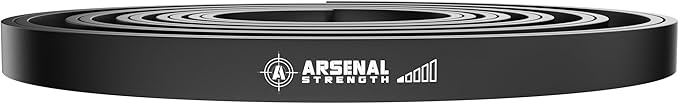 ARSENALSTRENGTH Resistance Band for Weightlifting, WOD, Pull-up, Powerlifting, Stretching, Strength Training - for Men & Women