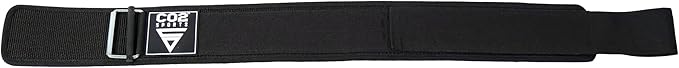 Self-Locking Weight Lifting Belt for Men & Women – Premium Nylon Weightlifting Belt for Deadlift, Squat, Cross Training & Gym Workout – Adjustable Fitness Back Support Gym Belt