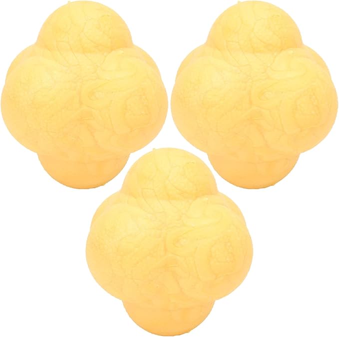3Pcs Bounce Reaction Balls,Reflexs Ball for Agilitys and Coordination Training