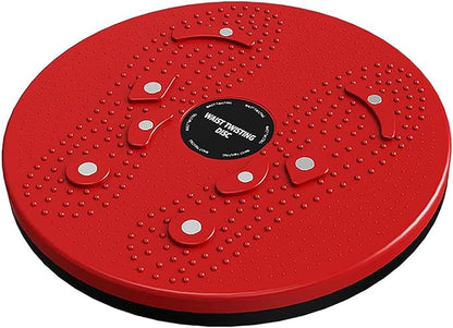 Body Sculpting Waist Twisting Disc with 8 Magnets - 9.8 Inch Ab Rotating Balance Board, Stable & Easy to Use for Beginners to Advanced Fitness Enthusiasts