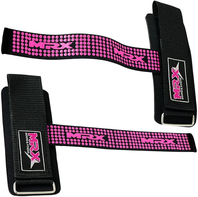 MRX Lifting Strap for Weightlifting Deadlift Straps for Powerlifting with Wrist Wrap Support for Strength Training Bodybuilding Wrist Straps for Weight Lifting|