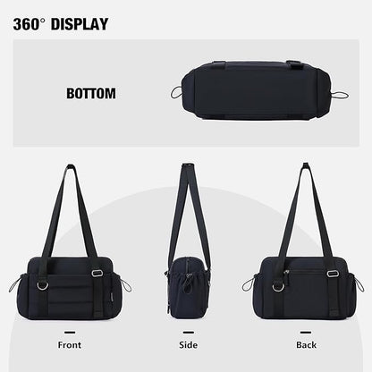 ROULENS Small Gym Bag for Women 2 Set Mini Gym Duffle Bag with Wet Compartment and Coin Wallet, Gym Tote Bag for Workout/Sport/Travel