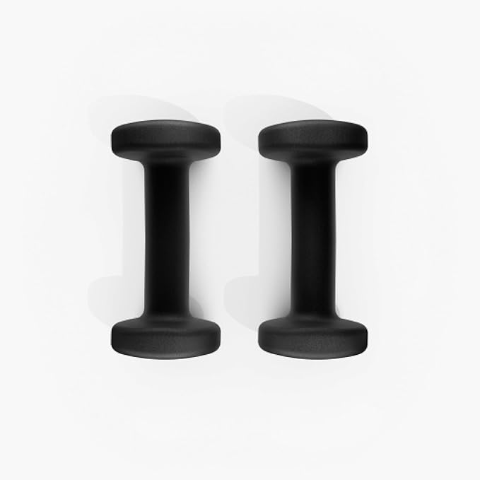Peloton Light Weights | Set of Two Sweat-Proof Weights with Non-Slip Grip, Designed to Fit in The Back of Peloton Bike and Bike+