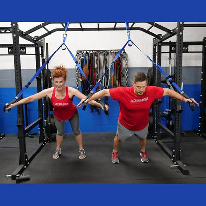 Critical Bench Suspension Training Straps – Full Body Workout Equipment for Home, Gym & Travel | Adjustable Resistance Straps for Strength Training, Core, Flexibility & Balance