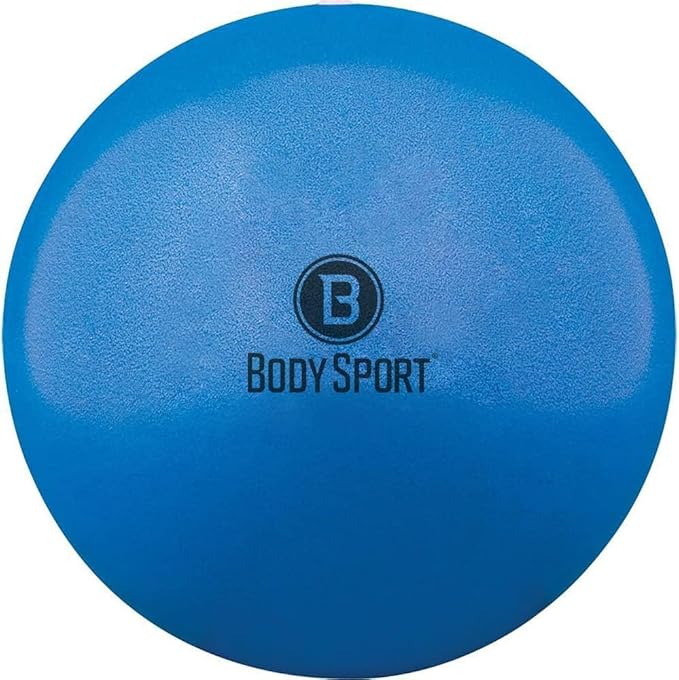 Body Sport Core Fitness, Yoga and Pilates, Excercise Fusion Ball, Core Training, Physical Therapy, Balance, Stability, Stretching, Improve Health, Non-Latex, 7.5" Diameter