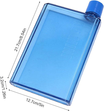 Purse Water Bottle | Portable Flat Water Bottles for Travel - Leak Proof Reusable Paper Pad Water Bottle Sports, Camping, Gym, Fitness, Outdoor